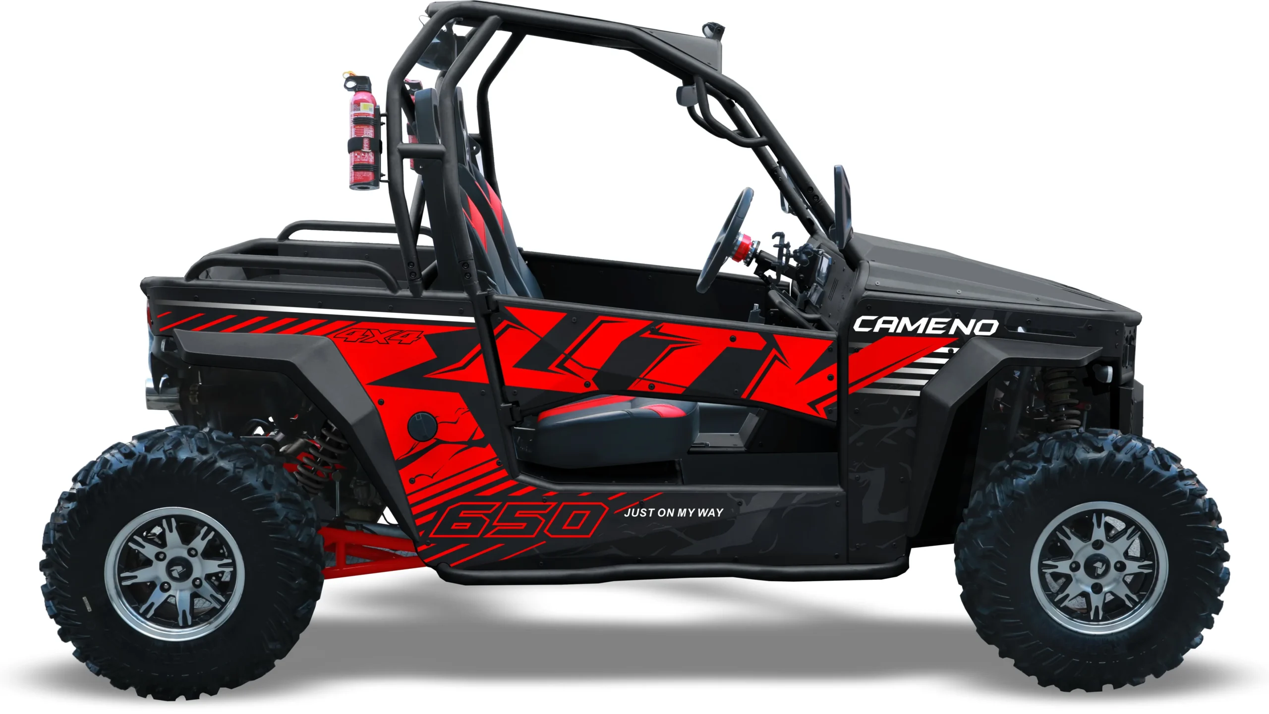 Utility ATV working on farm terrain